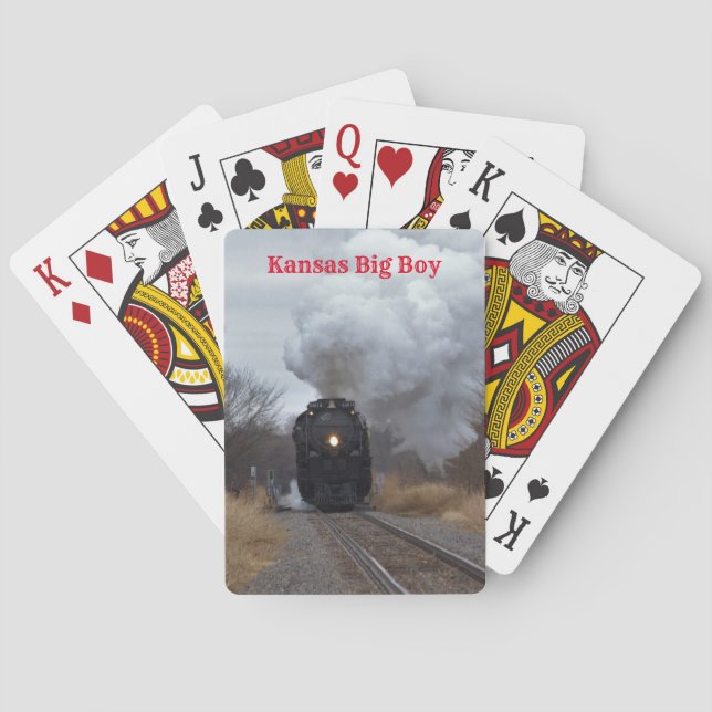 Kansas Big Boy Playing Cards (Back)
