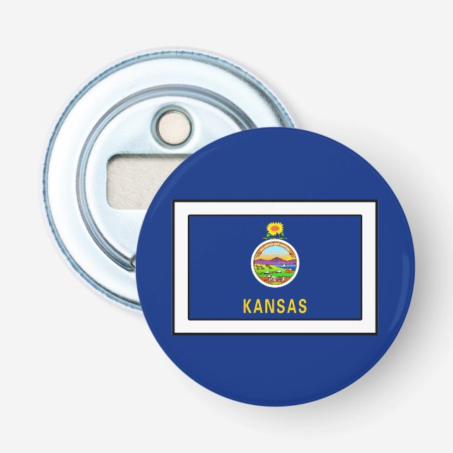 Kansas Bottle Opener (Front)