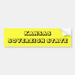 KANSAS BUMPER STICKER