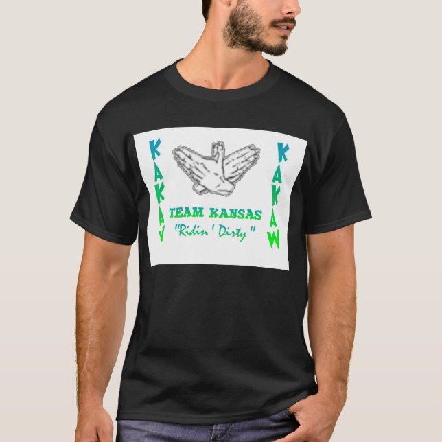 Kansas Cadet Wrestling KaKaw shirt (Front)