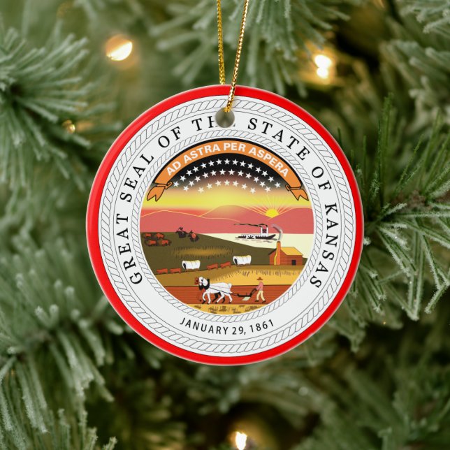Kansas* Christmas Ornament (Tree)