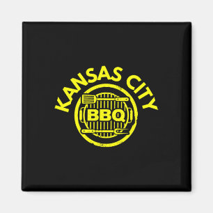Kansas City Bbq - I Love Barbecue Magnet