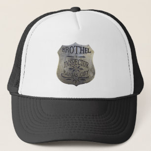 Kansas City Brothel Inspector Badge Trucker Hat