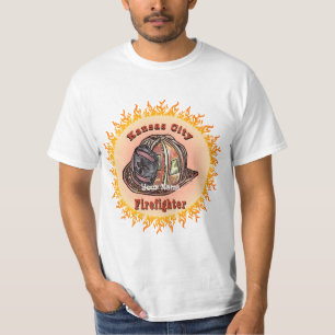 Kansas City  firefighters t-shirt