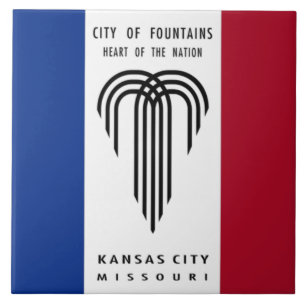 Kansas City flag Ceramic Tile