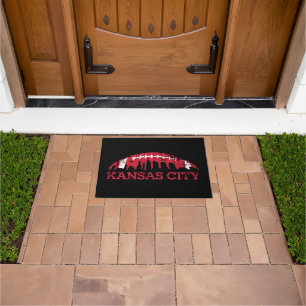 Kansas City Football Vintage Doormat