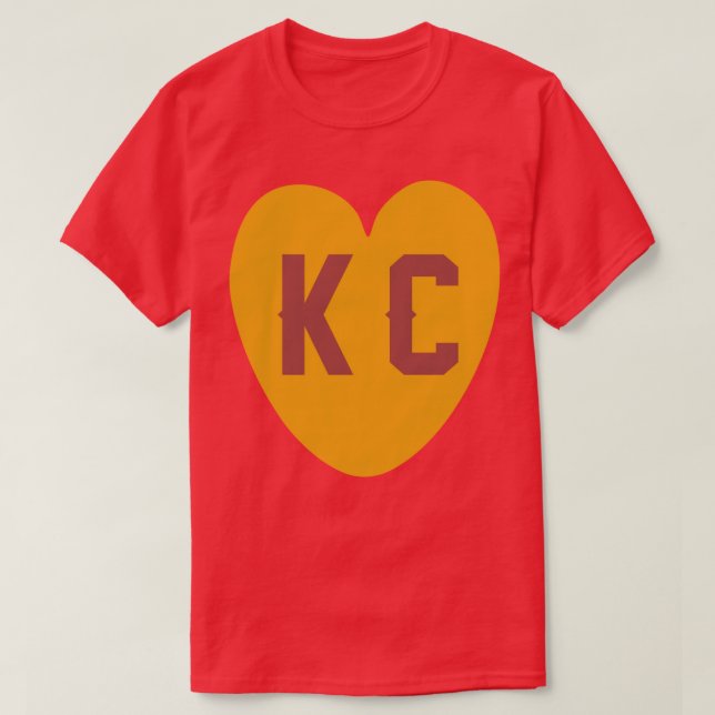 Kansas City Heart 2 T-Shirt (Design Front)