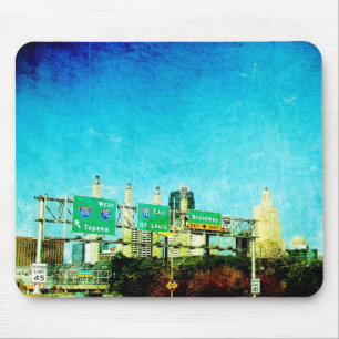 Kansas City Highway Mouse Pad