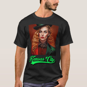 Kansas City Irish Parade Green Beer Barbecue Tailg T-Shirt