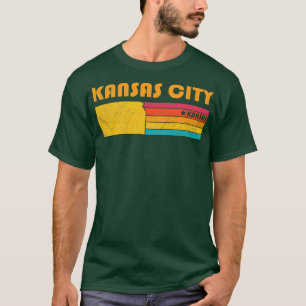 Kansas City Kansas Vintage Distressed Souvenir T-Shirt