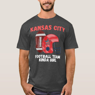 Kansas city kinda girl vintage jersey 2 T-Shirt