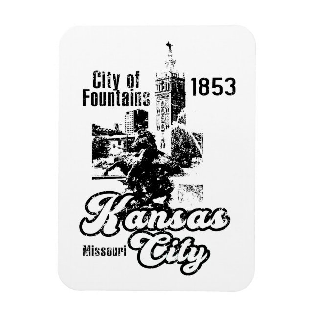 Kansas City Magnet (Vertical)