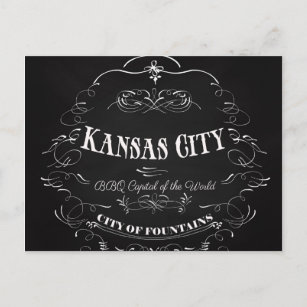 Kansas City Missouri - BBQ Capital of the World Postcard