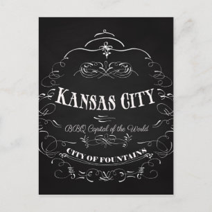Kansas City Missouri - BBQ Capital of the World Postcard