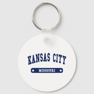 Kansas City Missouri College Style tee shirts Key Ring