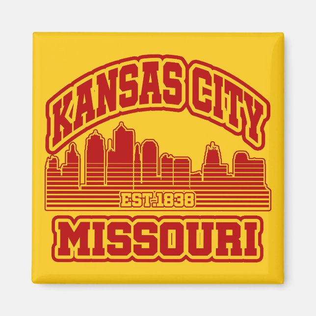 Kansas City,Missouri Magnet (Front)