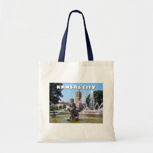 Kansas City Missouri Plaza Fountain Photo Tote Bag