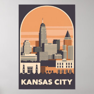 Kansas City, Missouri Poster