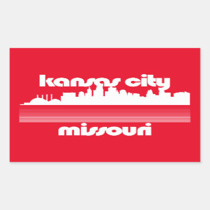 Kansas City Missouri Rectangular Sticker