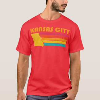 Kansas City Missouri Vintage Distressed Souvenir T-Shirt