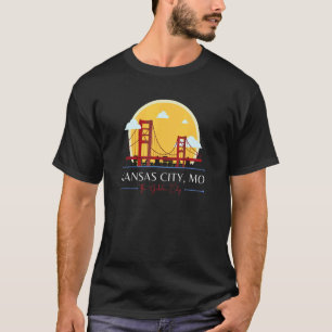 Kansas City MO Golden Gate Bridge Bad Geography St T-Shirt