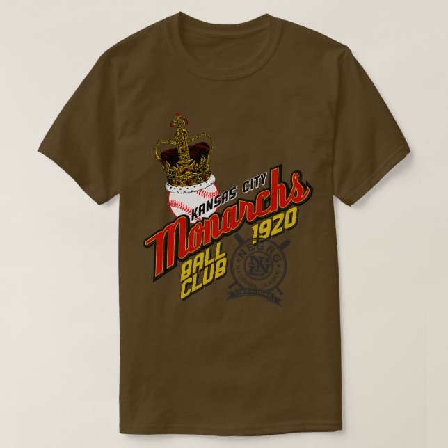 Kansas City Monarchs T-Shirt (Design Front)