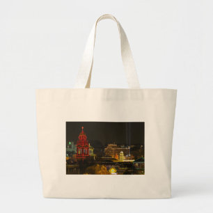 Kansas City Plaza Lights Large Tote Bag