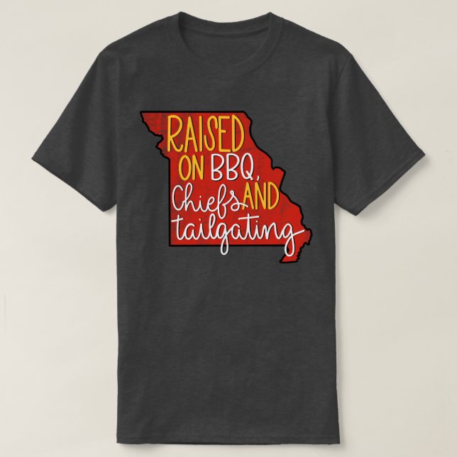 Kansas City Raised T-Shirt (Design Front)