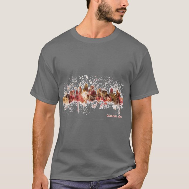 Kansas City Skyline 1 T-Shirt (Front)