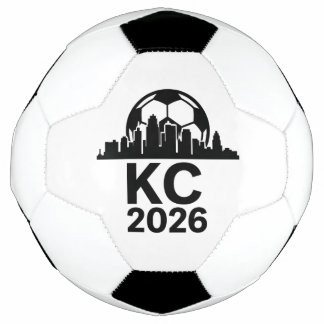KANSAS CITY SKYLINE 2026 SOCCER SOCCER BALL