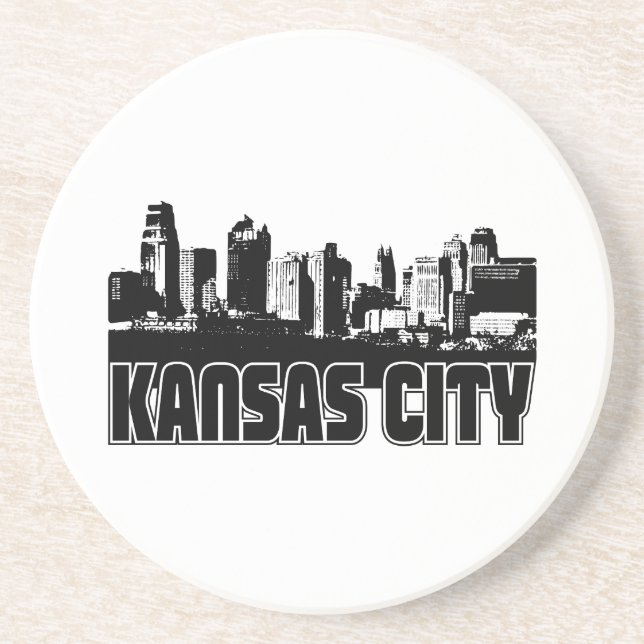 Kansas City Skyline Coaster (Front)