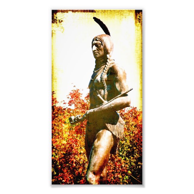 Kansas City Statue Photo Print (Front)