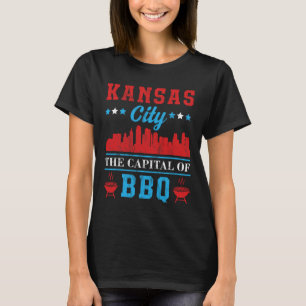 Kansas City The Capital Of Bbq T-Shirt