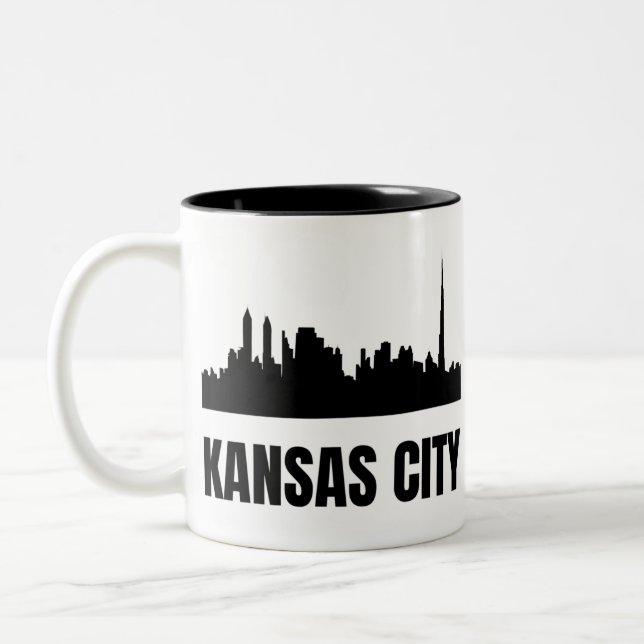 Kansas City Two-Tone Coffee Mug (Left)