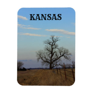 Kansas Country Road MAGNET