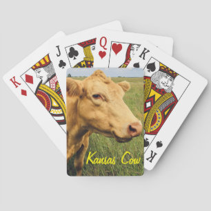 Kansas Cow Playing Cards