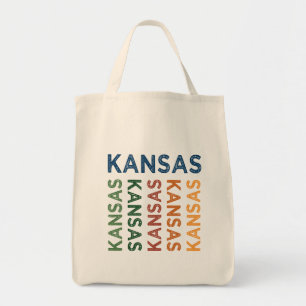 Kansas Cute Colourful Tote Bag