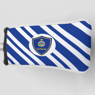 Kansas flag golf head cover