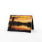 Kansas Golden Sunset Reflection Greeting Card