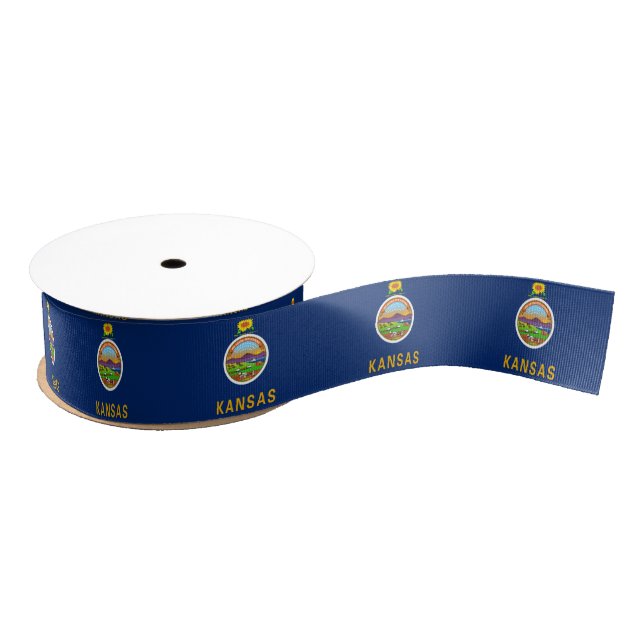 Kansas Grosgrain Ribbon (Spool)