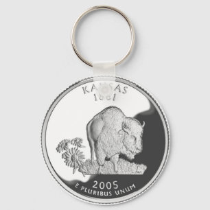 Kansas Key Ring