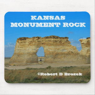 Kansas Monument Rock Mouse Pad