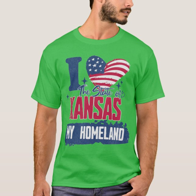 Kansas my homeland T-Shirt (Front)