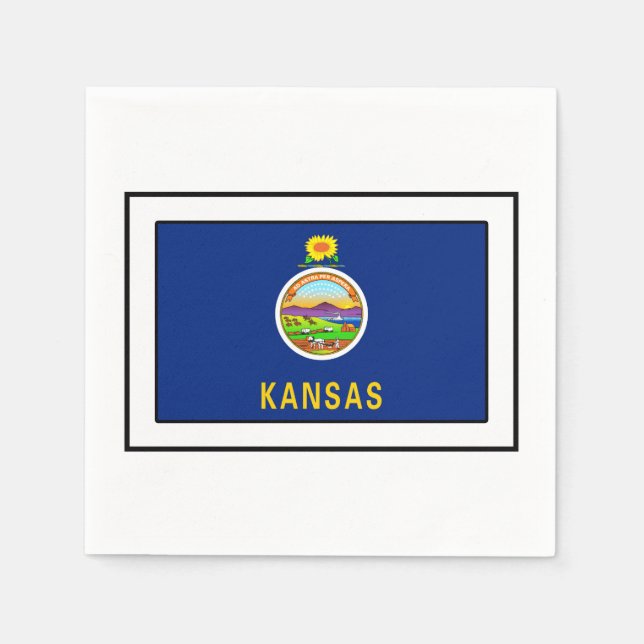 Kansas Napkin (Front)