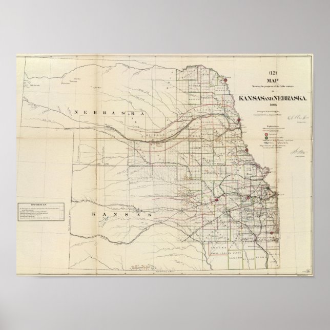 Kansas, Nebraska Poster (Front)