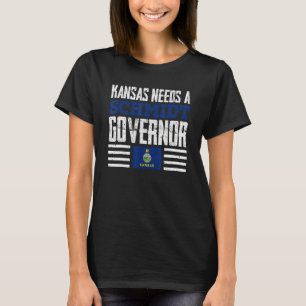 Kansas Needs A Schmidt Governor Derek Schmidt 2022 T-Shirt