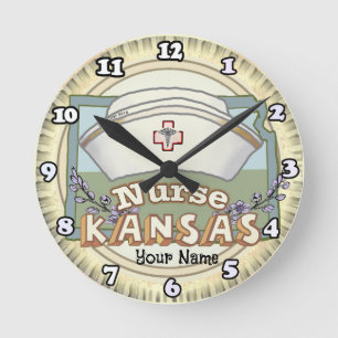 Kansas Nurse  Round Clock