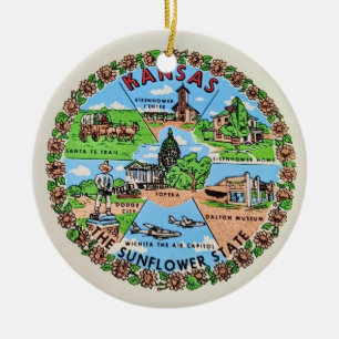 Kansas Ornament