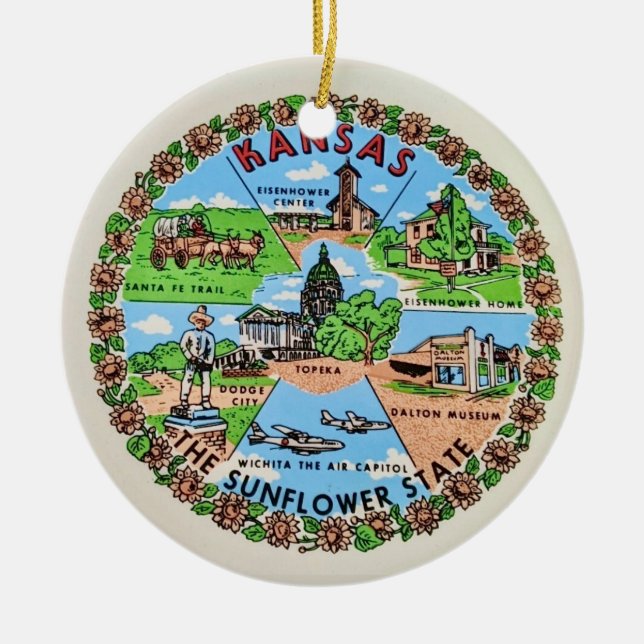 Kansas Ornament (Front)
