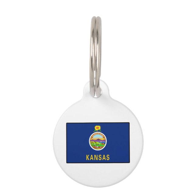 Kansas Pet Tag (Front)